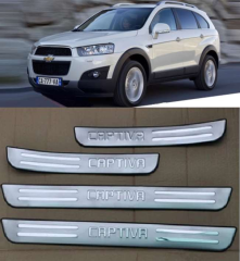 Chevrolet Captiva Uyumlu 2006 Sonrası Dış Kapı Eşiği Krom Parça