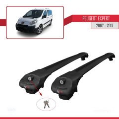 Peugeot Expert 2007-2017 Arası ile uyumlu ACE-1 Ara Atkı Tavan Barı SİYAH