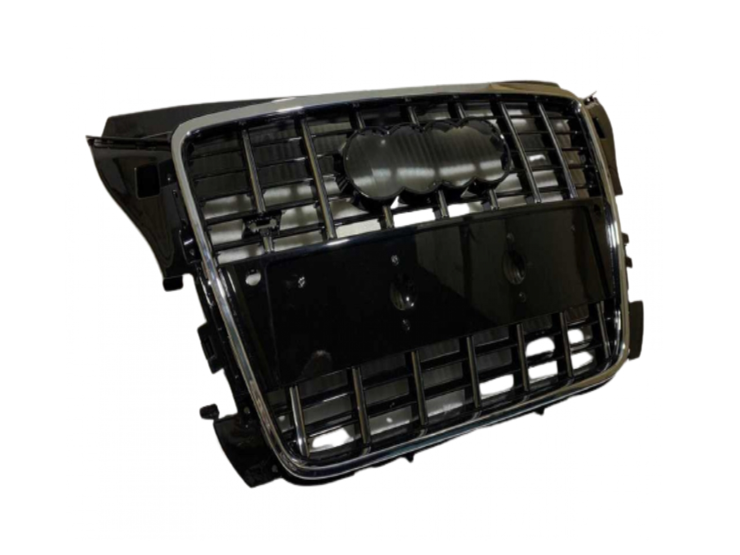 Audi A3 Uyumlu 2008-2012 S3 Panjur - Siyah / Krom