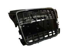 Audi A3 Uyumlu 2008-2012 S3 Panjur - Siyah / Krom