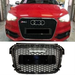 Audi A1 Uyumlu 2011-2015 Rs1 Panjur Siyah Krom