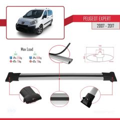 Peugeot Expert 2007-2017 Arası ile uyumlu FLY Model Ara Atkı Tavan Barı GRİ 4 ADET BAR