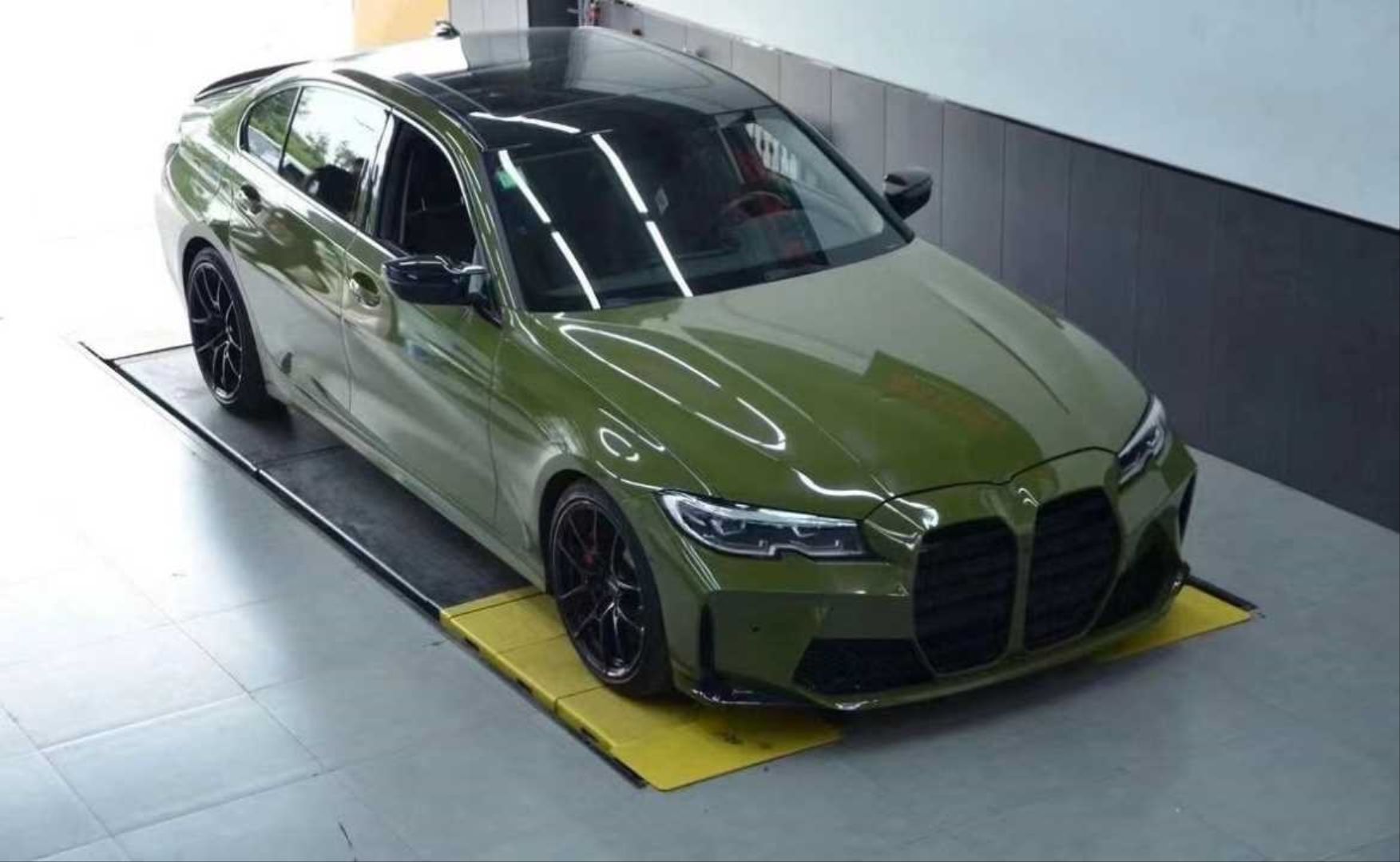 Bmw 3 Uyumlu Serisi 2019+ (G20) M3 Ön Tampon Panjur Seti