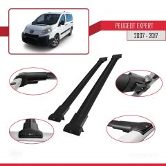 Peugeot Expert 2007-2017 Arası ile uyumlu FLY Model Ara Atkı Tavan Barı SİYAH