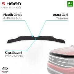 Mercedes Sprinter ABS Plastik Kaput Rüzgarlığı 2000-2006 A+Kalite