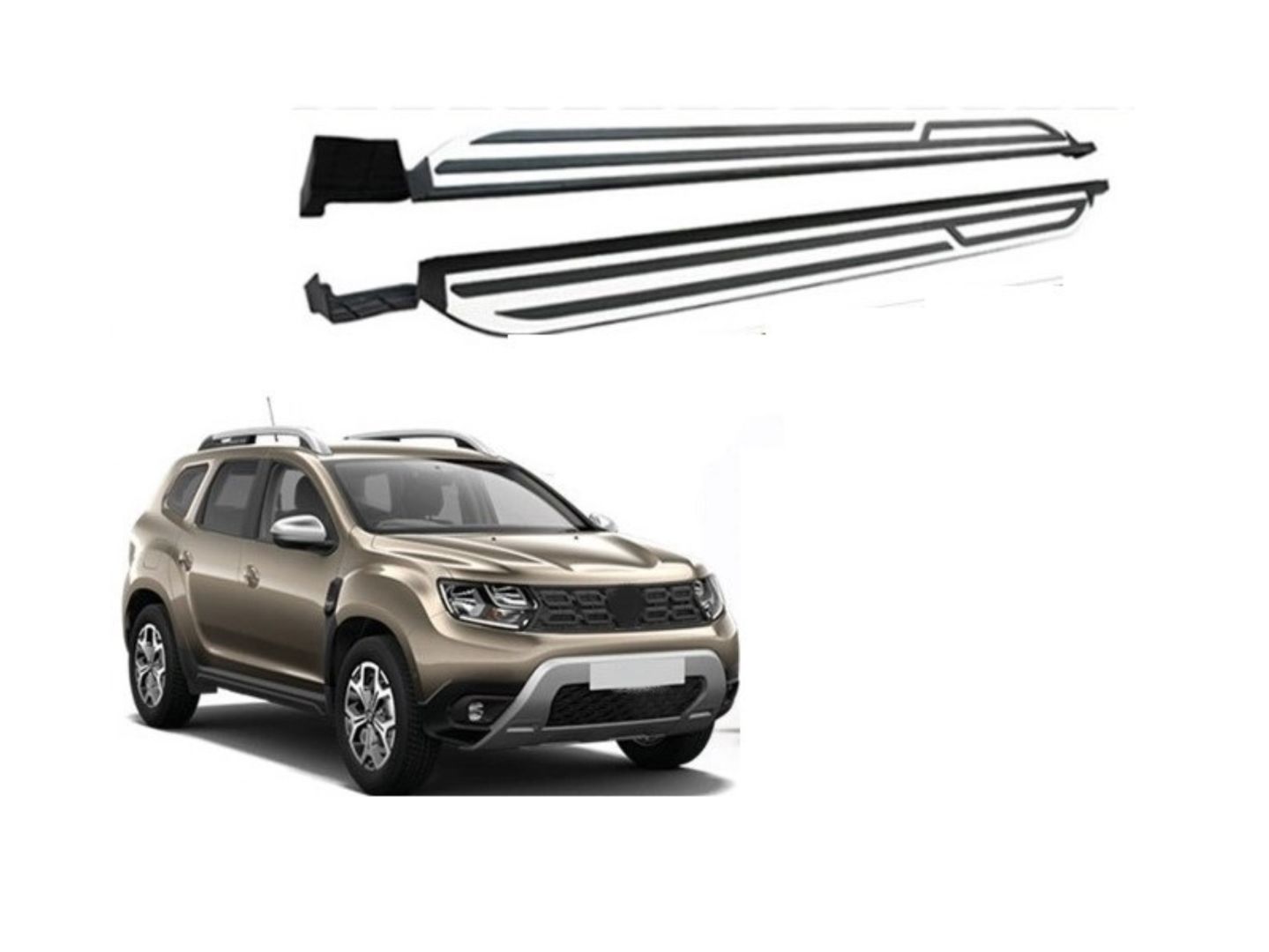 Duster 2018+ Uyumlu Yan Basamak