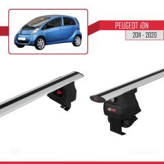 Peugeot ION 2011-2020 Arası ile uyumlu ACE-4 Ara Atkı Tavan Barı GRİ