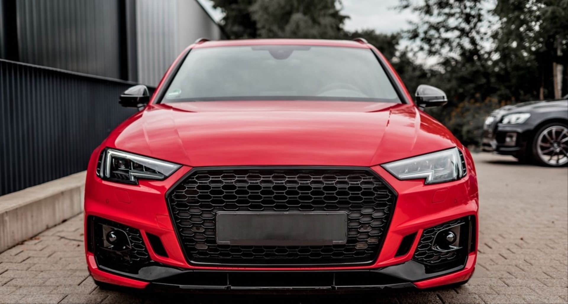 Audi A4 Uyumlu 2016-2020 Panjur Rs4 Siyah