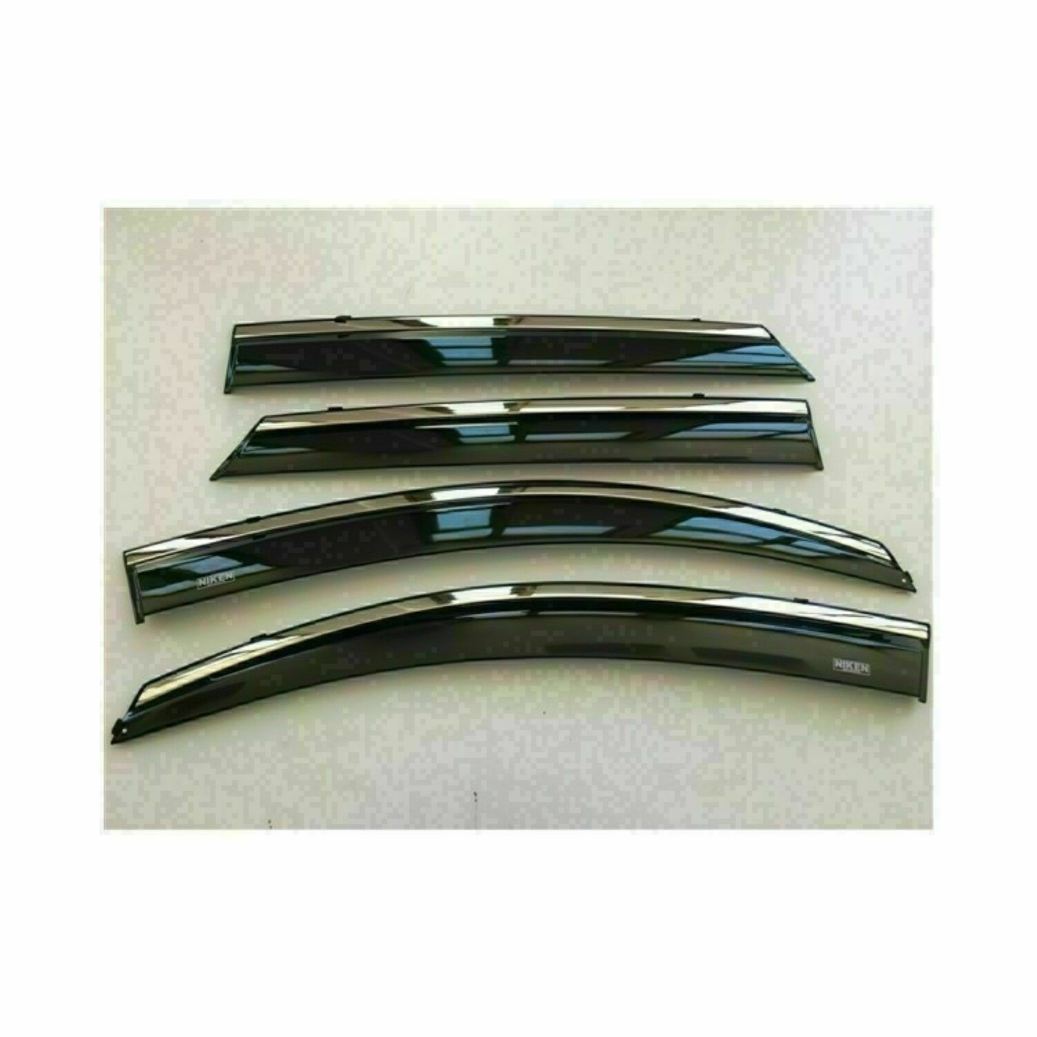 Niken Kia Uyumlu Ceed -2018 Kromlu Cam Rüzgarlığı 4Lü Parça