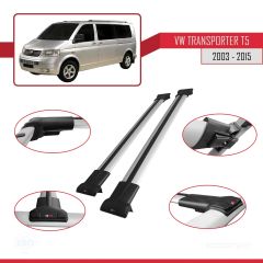Volkswagen Transporter (T5) 2003-2015 Arası ile uyumlu FLY Model Ara Atkı Tavan Barı GRİ