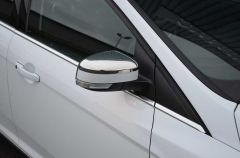 Ford Focus 2 Krom Ayna Kapağı Makyajlı 2 Parça 2008-2017 Arası