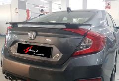 Honda Civic Uyumlu 2016 S - Spoiler, Bagaj Üzeri, Wt St., Ham Ürün, ABS