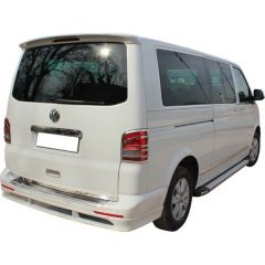 Volkswagen Caravelle Uyumlu T5.5 Arka Tampon Altı Telli Fiber 2010-2015