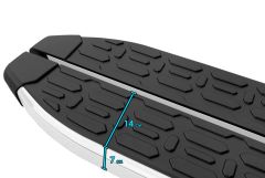 Renault Captur 2013-2020 Drs Evo Serisi Aluminyum Kenar Yan Basamak 173 Cm
