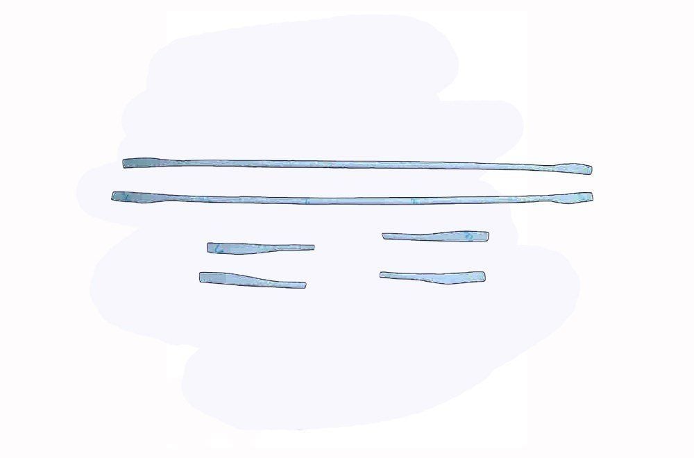 Renault Clio Uyumlu 4 Ön Tampon Çıtası 6 Parça Krom 2013-2016