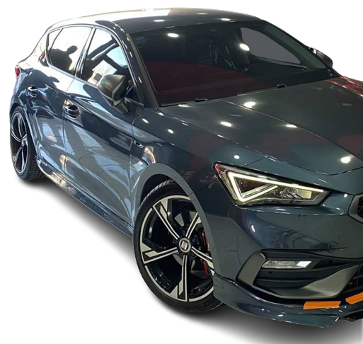 Seat Leon Uyumlu Mk4 (2021-2022) Aero Yan Marşpiyel Seti (Plastik)
