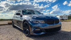 Bmw 3 Uyumlu Serisi G20 2019+ Böbrek Tek Cızgı Panjur - Piano Black