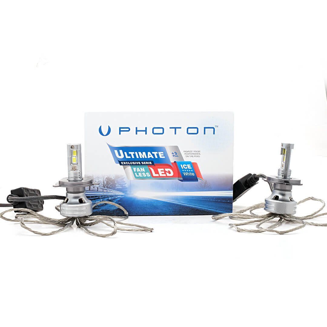 Ultimate H4 Uyumlu 3 Plus Fansız LED Headlıght