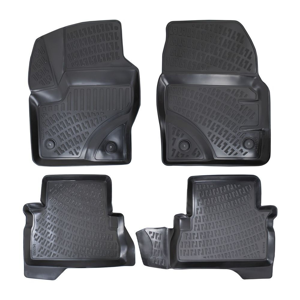 Ford Kuga Uyumlu 2012-2019 3D Havuzlu Siyah Paspas Seti