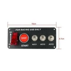 Her Araca Uyumlu Uyumlu Start Stop Düğme 3 Kademeli Parça