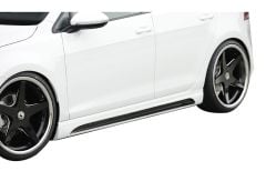 Volkswagen Golf Uyumlu 7 (2012-2019) Yan Marşpiyel Seti (Plastik)