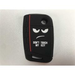 Volkswagen Sustalı Uyumlu Silikon Anahtar Kılıfı - Emoji