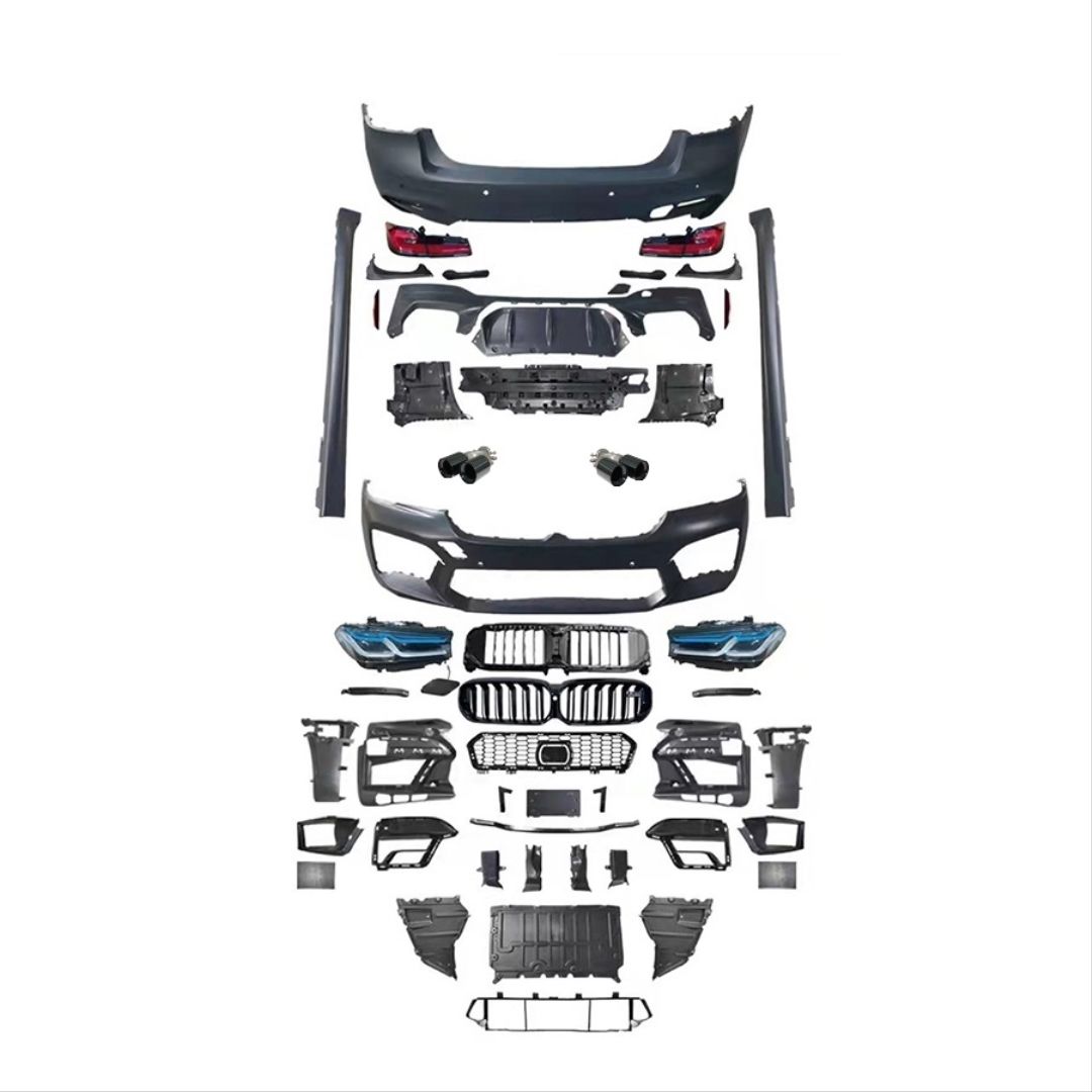 Bmw G30 Uyumlu (2017-2019) İçin 2020+ Lci M5 Facelift Body Kit Parça