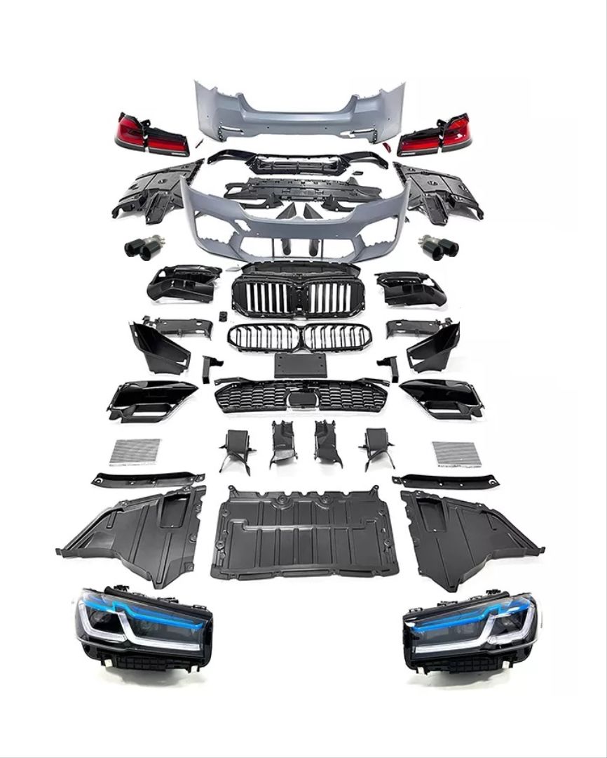 Bmw G30 Uyumlu (2017-2019) İçin 2020+ Lci M5 Facelift Body Kit Parça