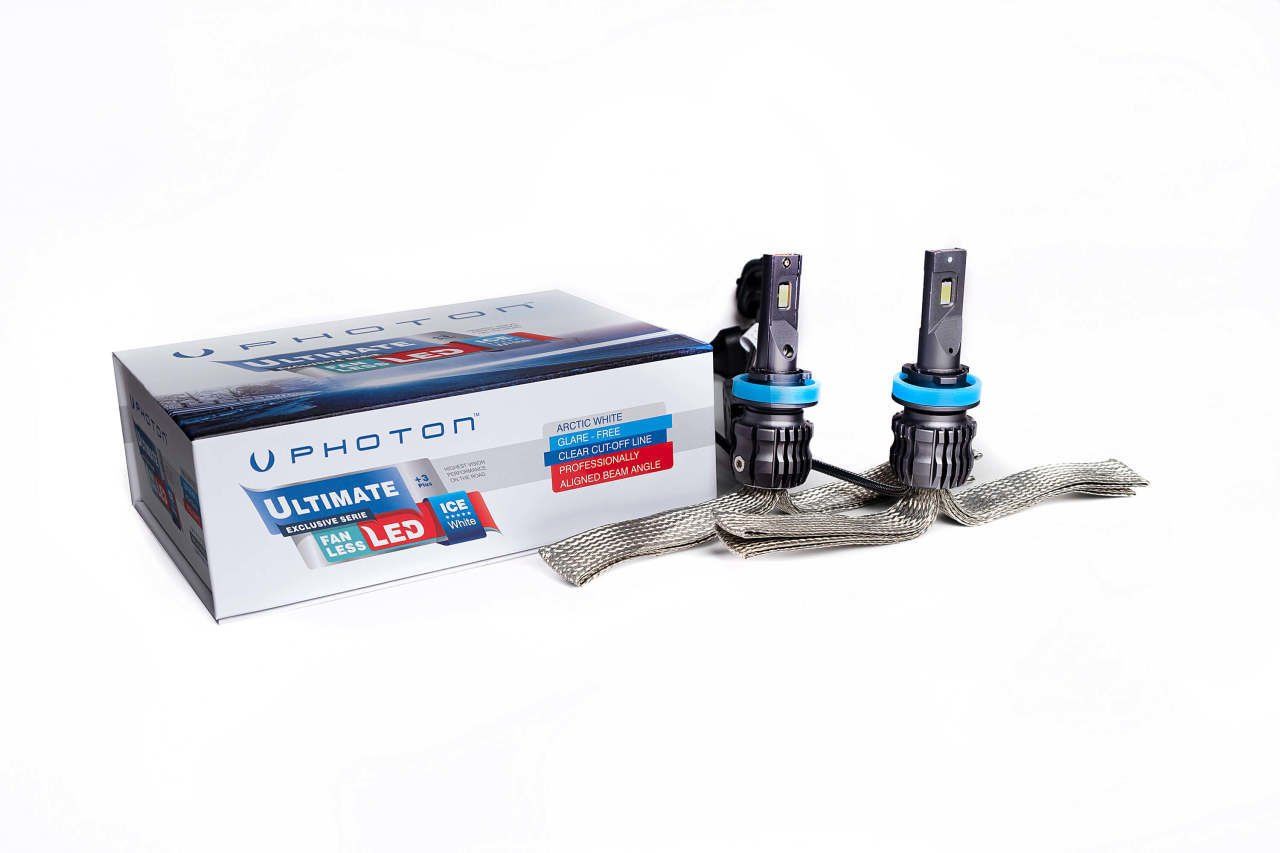 Ultimate H11 Uyumlu 3 Plus Fansız LED Headlıght