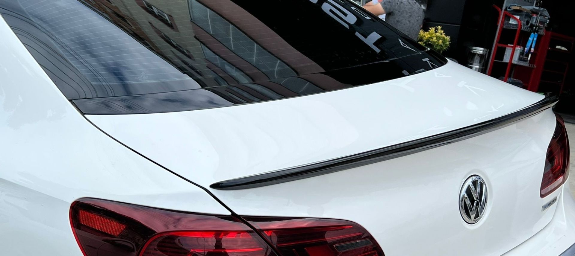 Volkswagen Passat Uyumlu CC Spoiler Bagaj Gt -2008 Parlak Siyah Boyalı