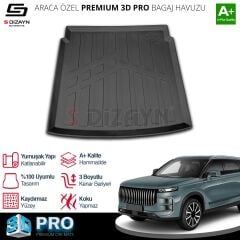 S-Dizayn Jaecoo J7 4x2 3D Pro Bagaj Havuzu 2024 Üzeri A+ Kalite