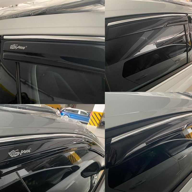 Krom Cam Rüzgarlığı Renault Clio D 2010-2011 / Caru407