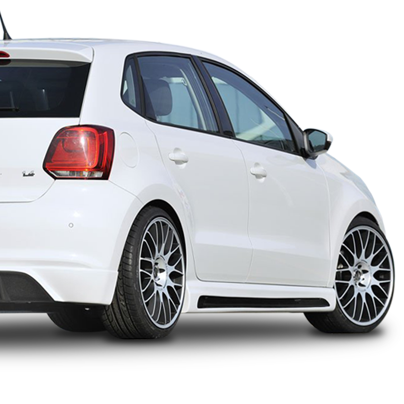 Volkswagen Polo Uyumlu 6R (2010-2017) Yan Marşpiyel Seti (Plastik)