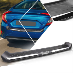 Honda Civic Uyumlu 2016 Sonrası Arka Tampon Eşik Koruma ABS Parça