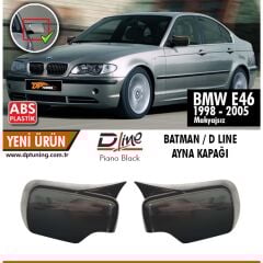 Bmw E46 Uyumlu Batman Ayna Piano Black 1998-2005 (Makyajsız ) Parça
