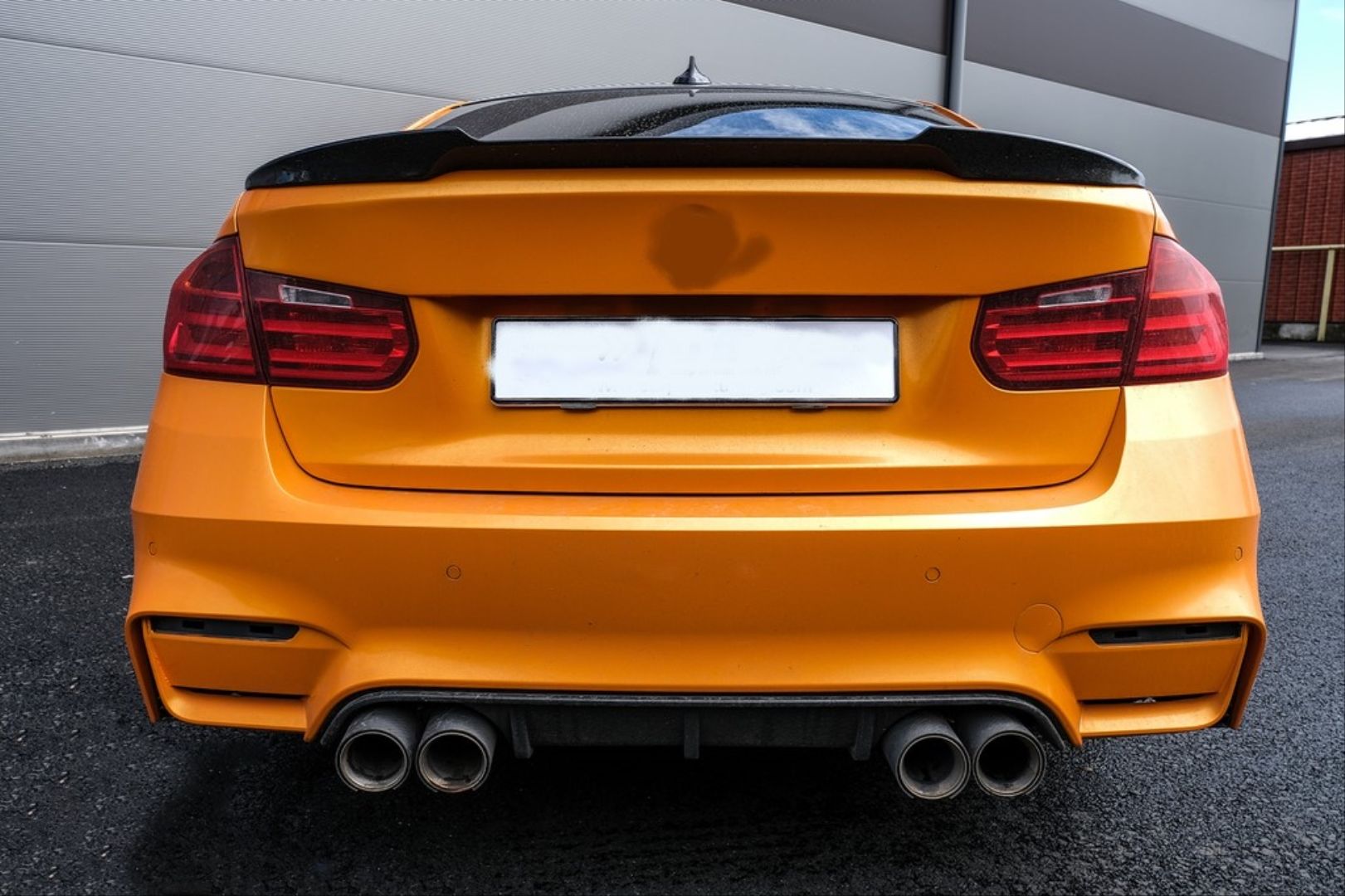 Bmw 3 Uyumlu Serisi F30 2012-2018 M3 Body Kit Arka Tampon