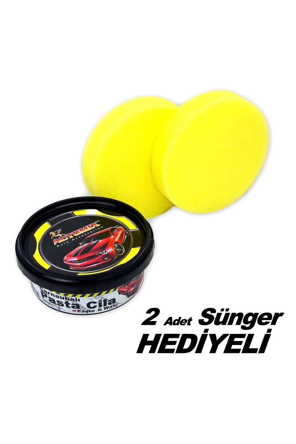 Oto Pasta Cila Carnubalı 200 Gr Sünger Hediyeli