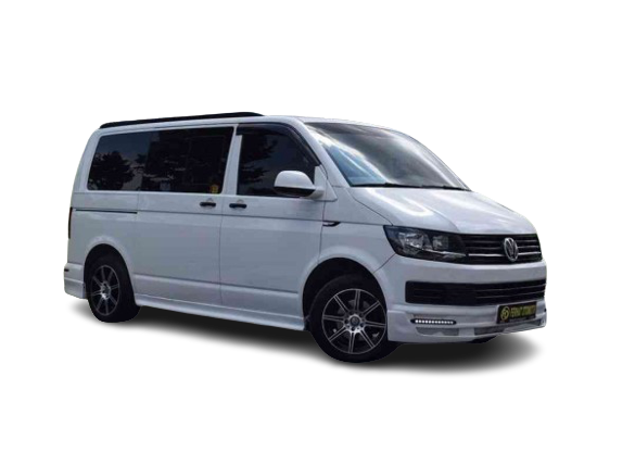 Volkswagen Transporter Uyumlu -(2003 - 2021) Kısa Şase Yan Marşpiyel Seti (Plastik)
