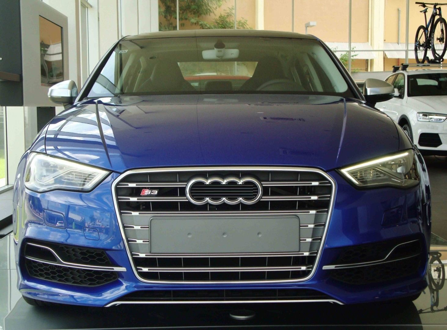 Audi A3 Uyumlu 2013-2016 S3 Ön Tampon Panjur Seti (Sedan)