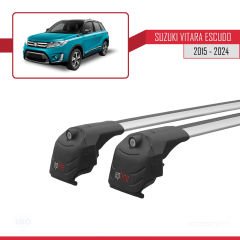 Suzuki Vitara / Escudo (LY) 2015 ve Sonrası ile uyumlu ACE-2 Ara Atkı Tavan Barı GRİ