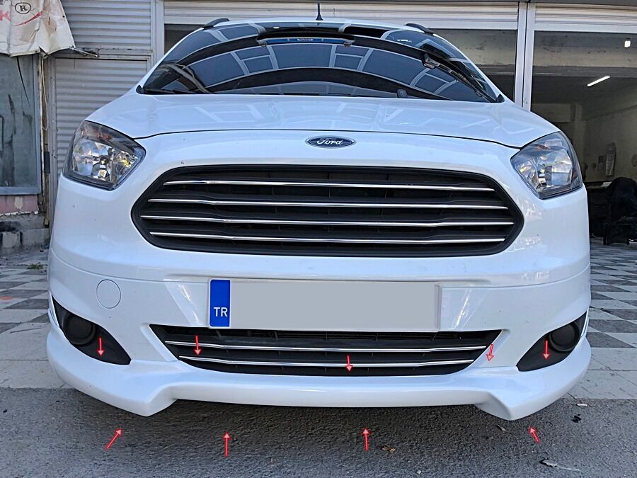 Ford Courier Uyumlu Ön Tampon Eki X Model