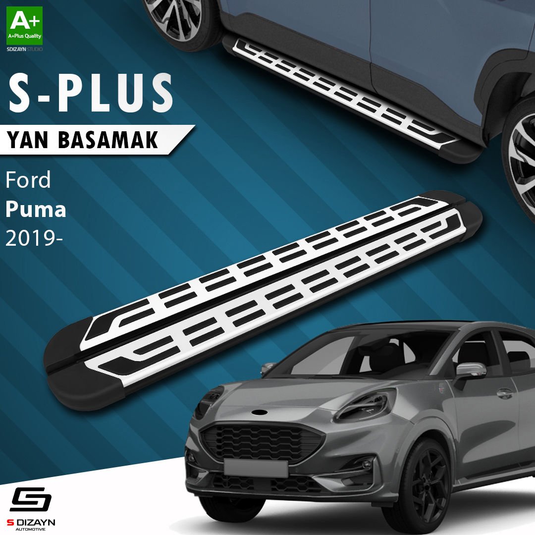 S-Dizayn Ford Puma S-Plus Gri Yan Basamak 173 Cm Etekli 2019 Üzeri