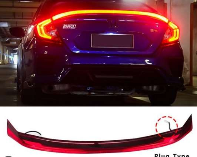 Honda Civic Uyumlu 2016 Sonrası Spoiler (Boyasız) Parça