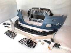 Audi A3 Uyumlu 2013-2016 Rs3 Full Ön Tampon & Panjur Set (Sedan)