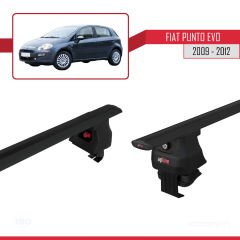 Fiat Punto Evo (199) 2009-2012 Arası ile uyumlu ACE-4 Ara Atkı Tavan Barı SİYAH