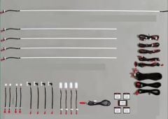 Universal Ambient Uyumlu Aydınlatma 64 Renk Aplikasyon Kontrollü ( Normal Versiyon) Parça