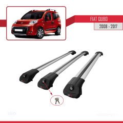 Fiat Qubo 2008-2017 Arası ile uyumlu ACE-1 Ara Atkı Tavan Barı GRİ 3 ADET BAR