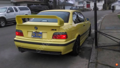Bmw E36 Uyumlu Çift Kat Spoiler (Fiber)