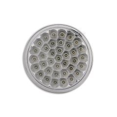 Ledli Dekoratif Tavan Lambası (6Led) Yuvarlak 24V Krom /Laak121-1-24