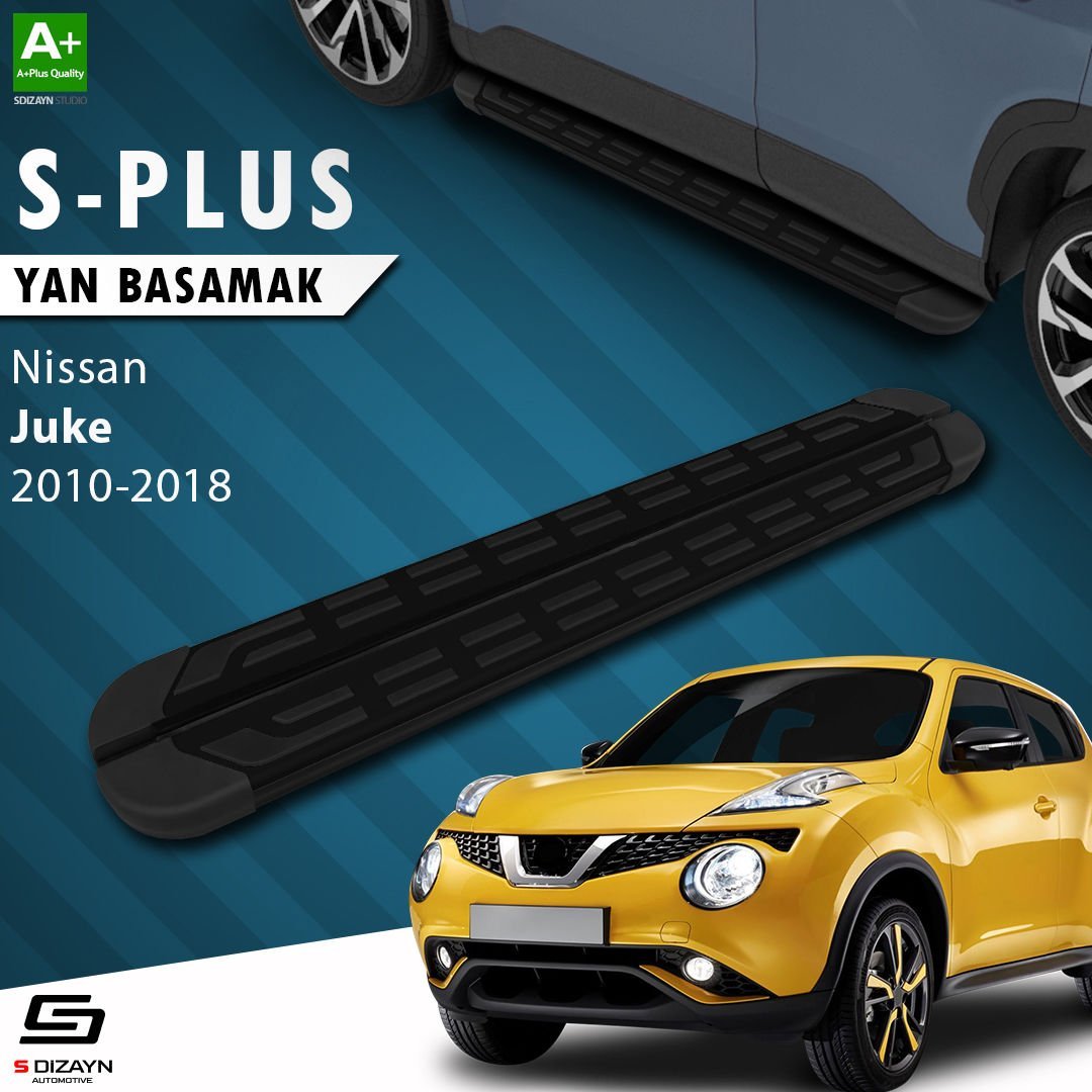 S-Dizayn Nissan Juke S-Plus Siyah Yan Basamak 173 Cm 2010-2018